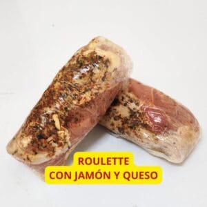 Roulette con jamón y queso por unidad