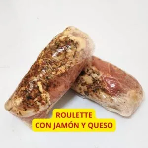 Roulette con jamón y queso por unidad