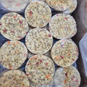 Hamburguesas de lentejas 1/2 kg