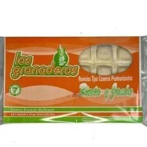 Ravioles tipo caseros de ricota y jamon (x 48un.)